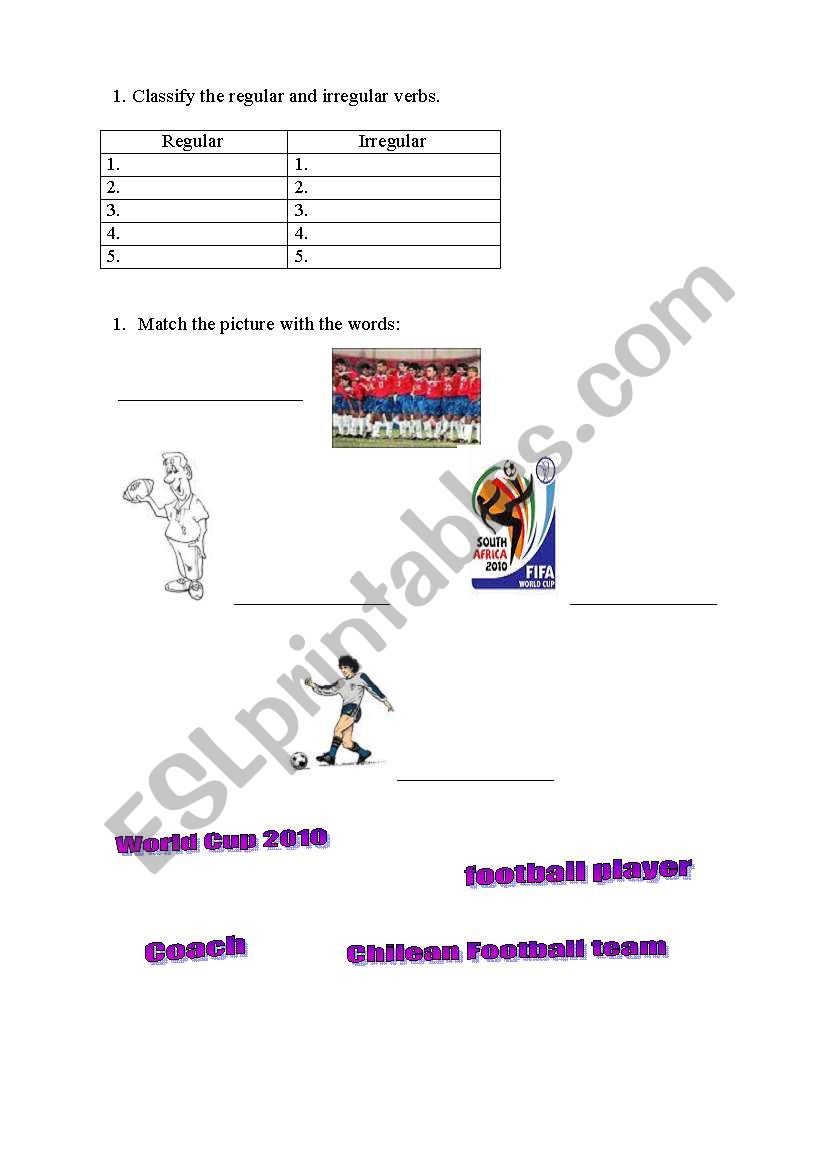 Marcelo Bielsa biography worksheet