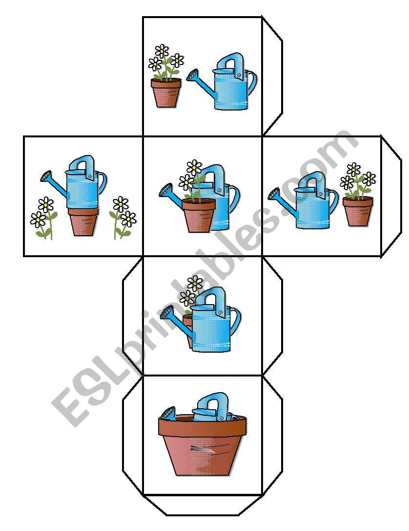 Where is the Watering Can Preposition Set Part 2