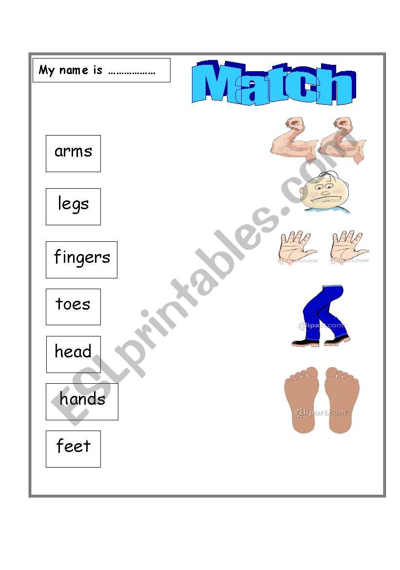 matching more vocab worksheet