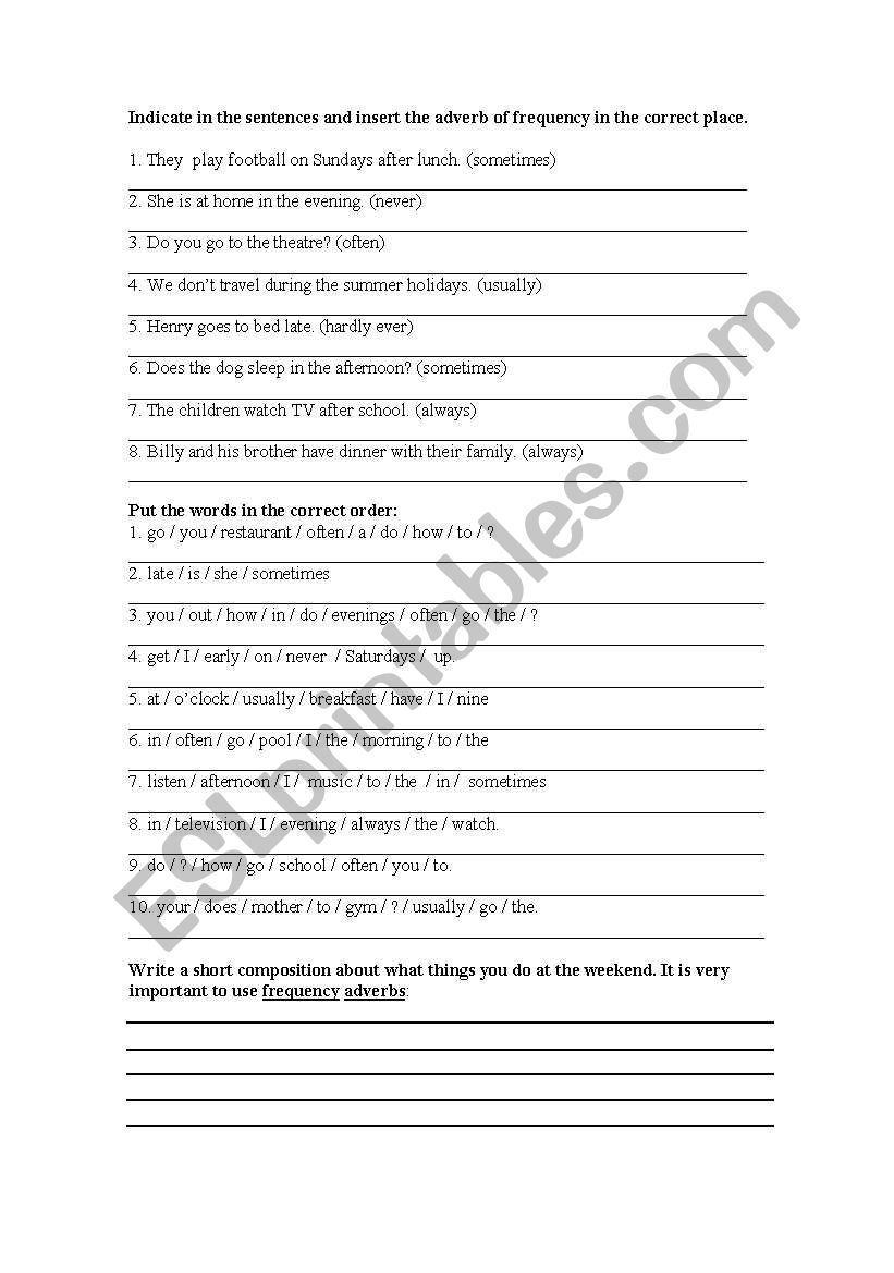 irregular verbs worksheet