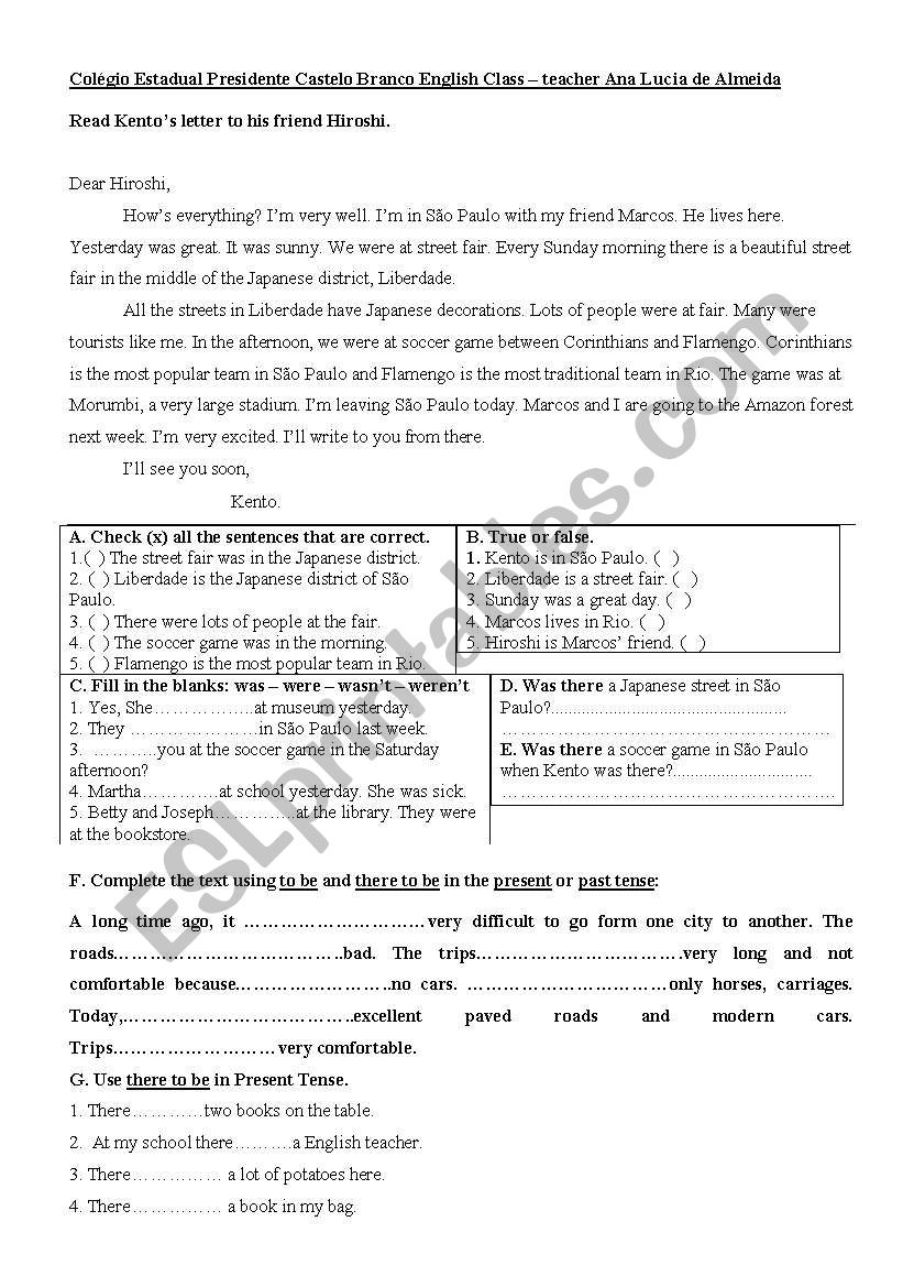 Kentos letter worksheet