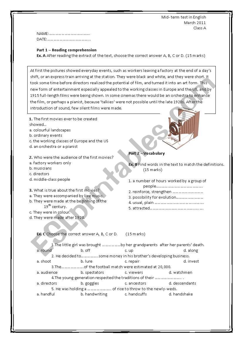 test-for-high-school-english-1-3-various-activities-2-pages-key-esl-worksheet-by-valentinaper