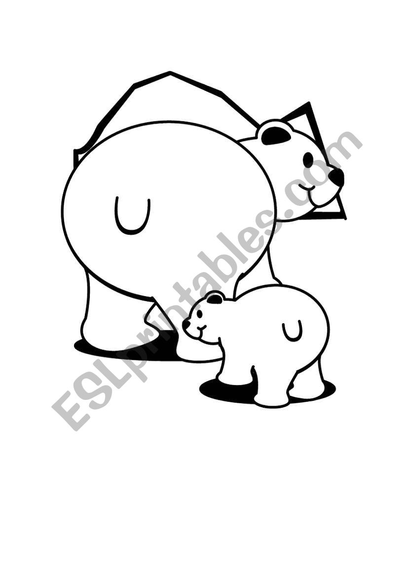 Winter Bears worksheet