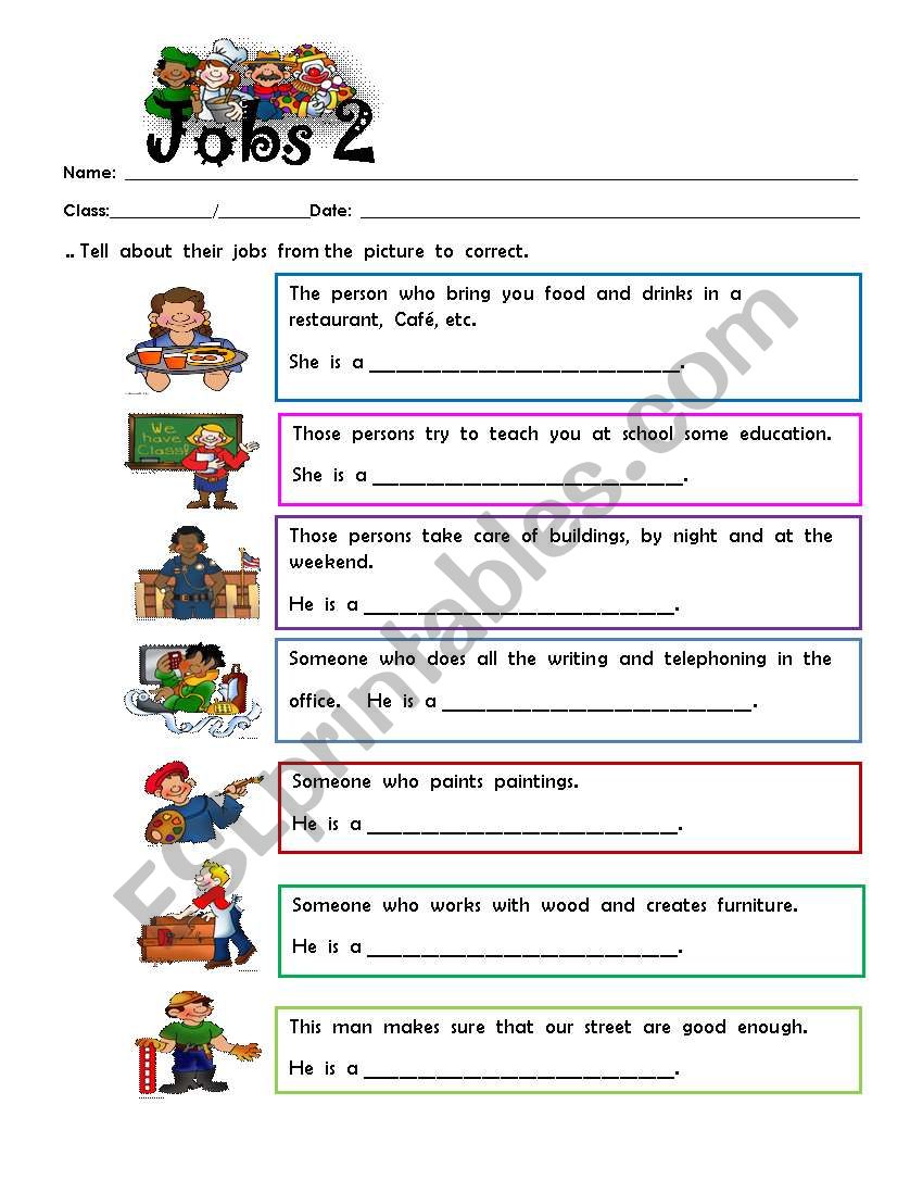 Jobs2 worksheet