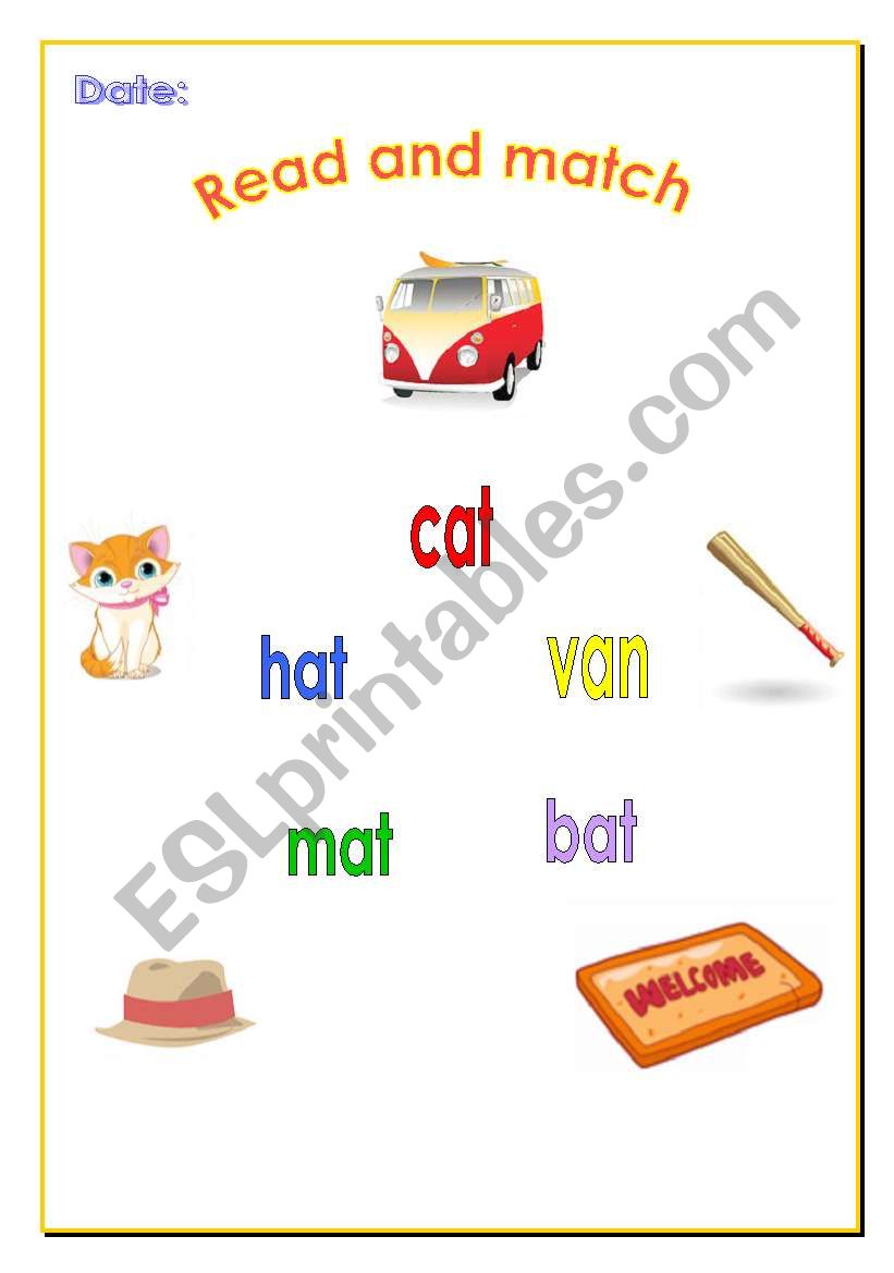 cvc words worksheet