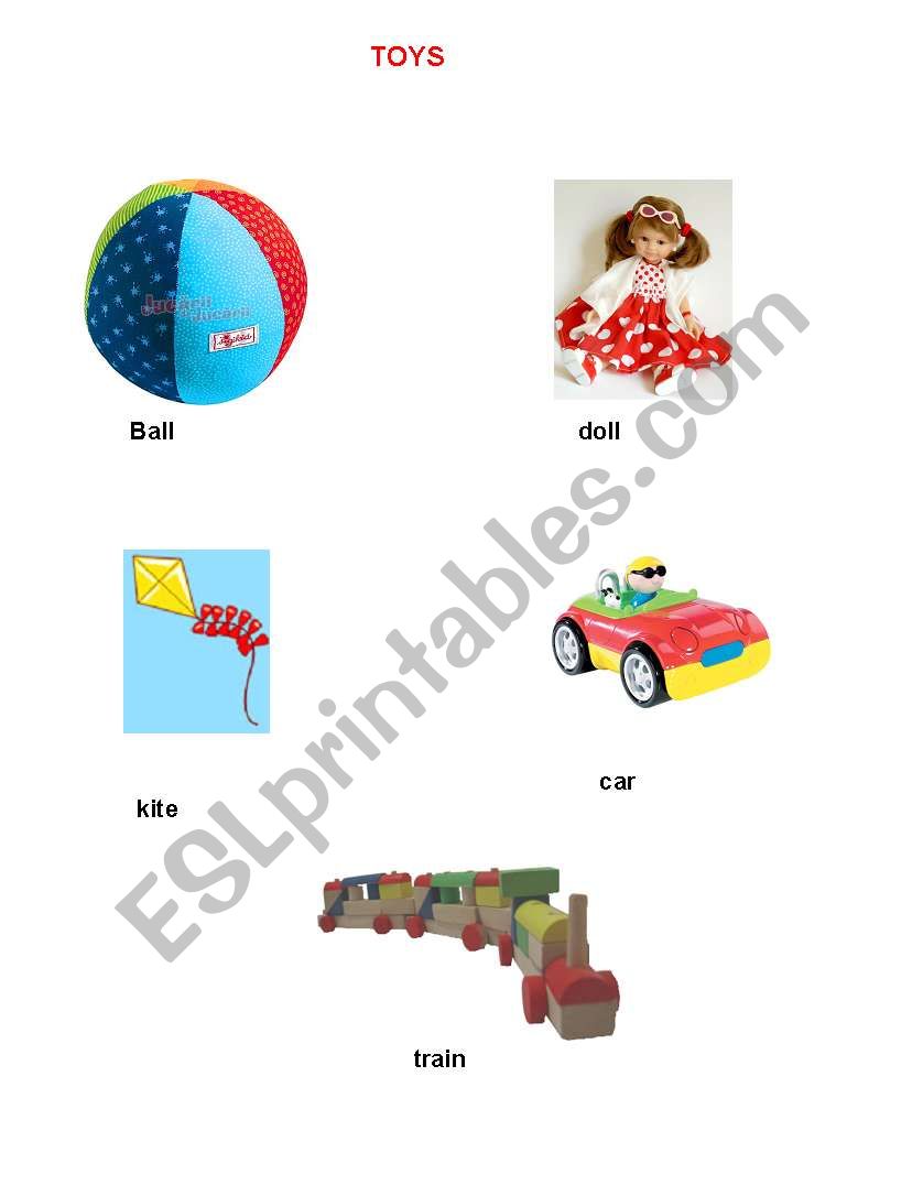 toys worksheet