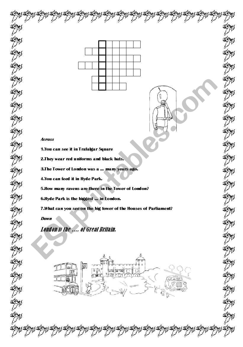 London worksheet