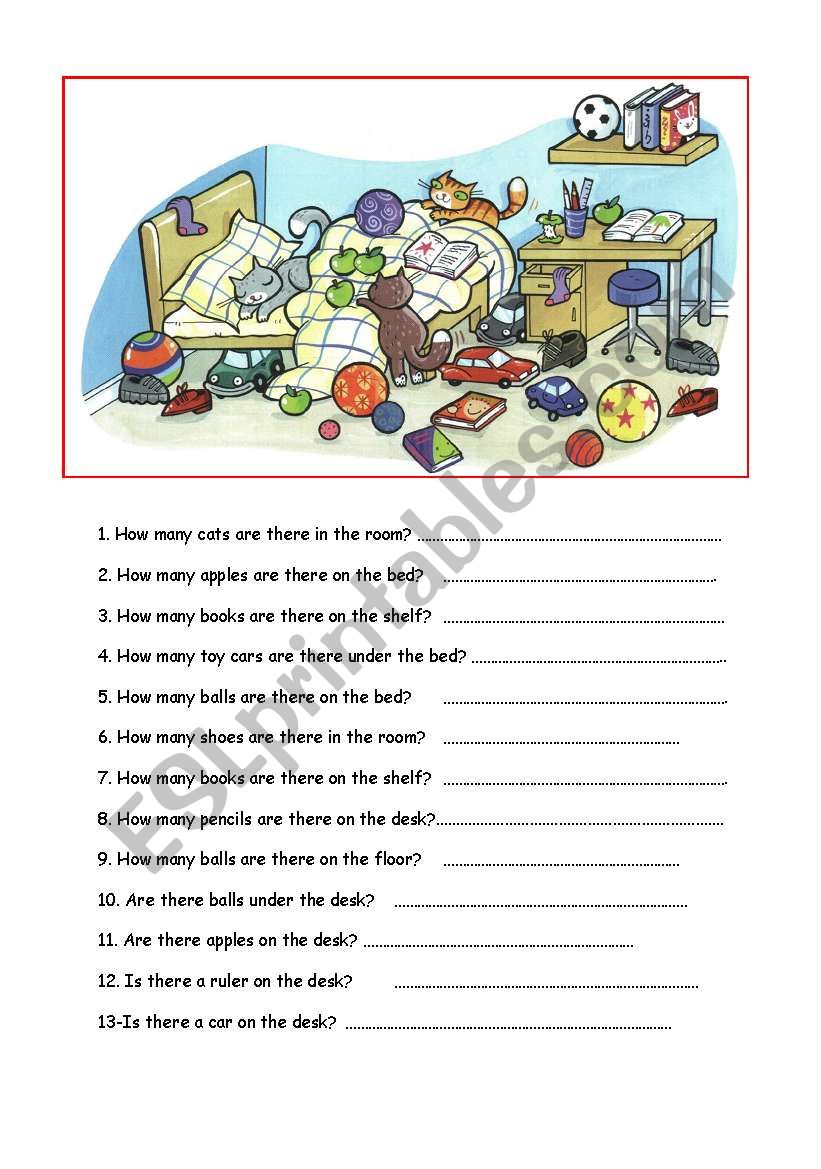 How many....? worksheet