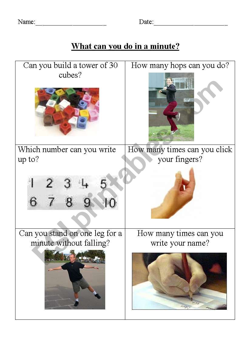 maths-time worksheet