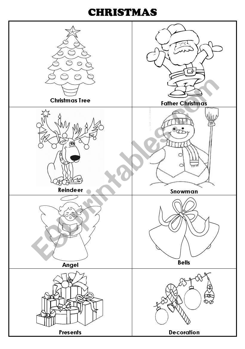 Christmas worksheet