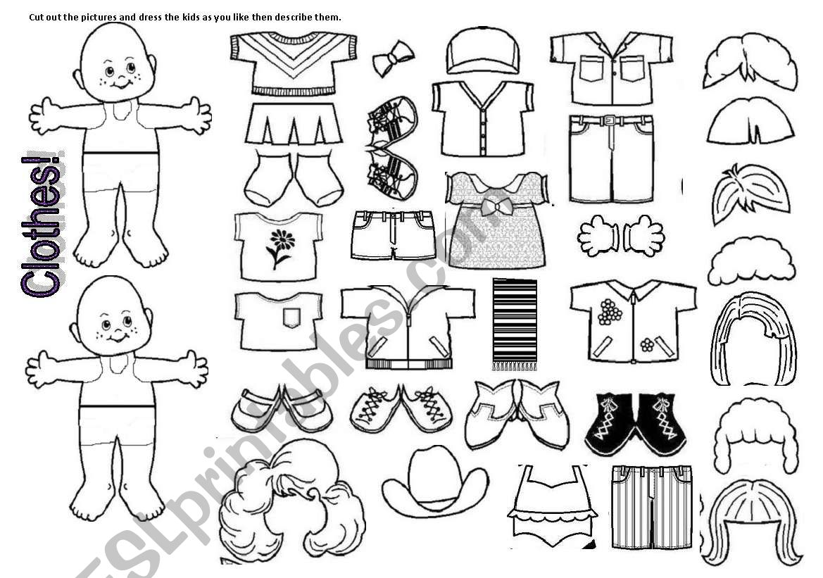 Clothes! worksheet