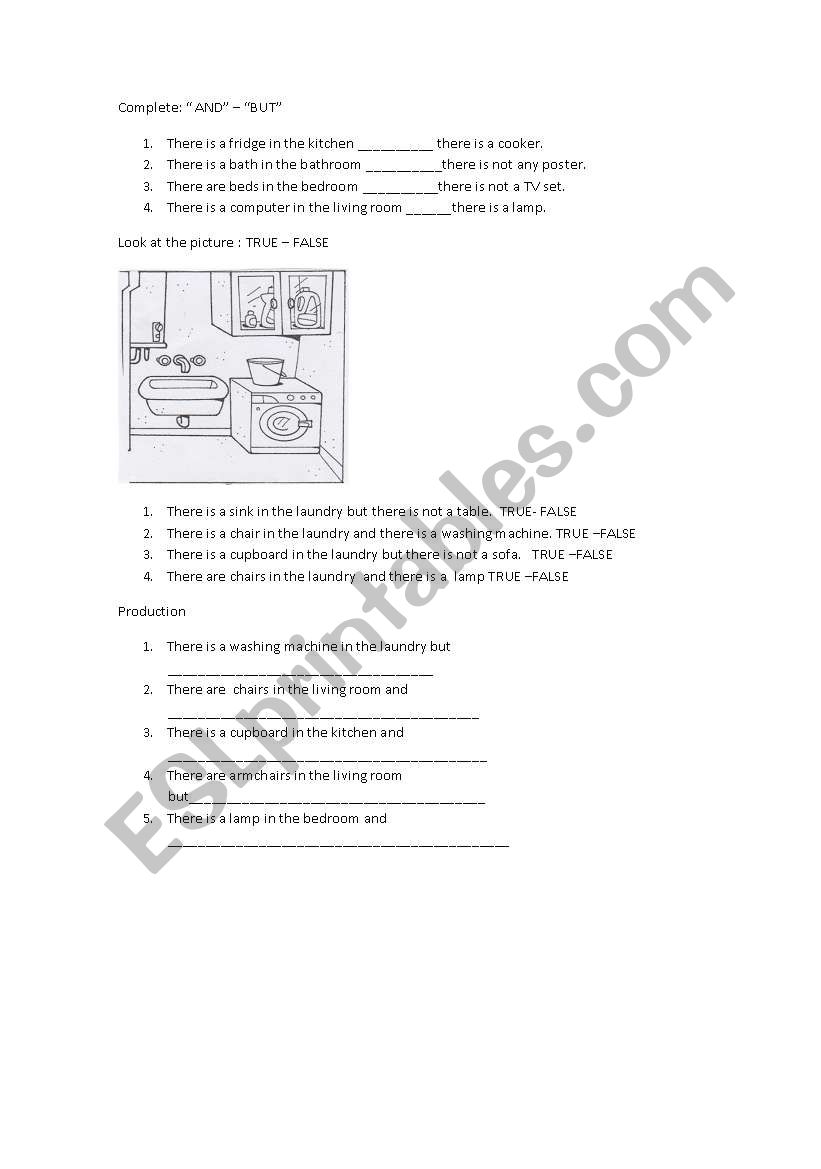 There is/There are worksheet