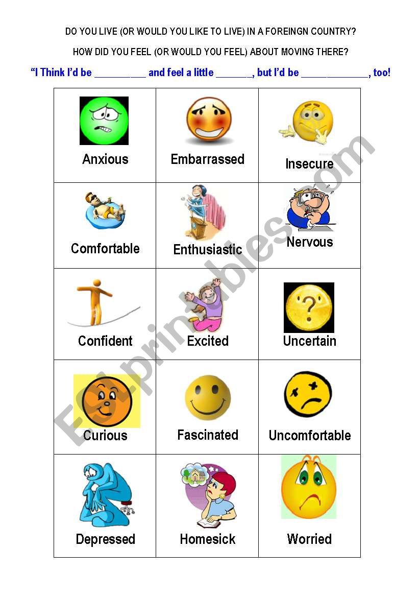 Learning adjectives worksheet