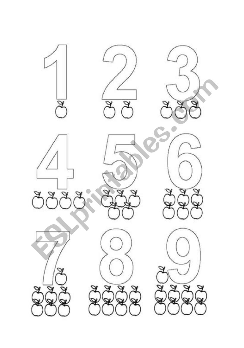 count and colour worksheet