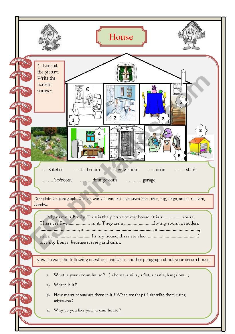 House worksheet