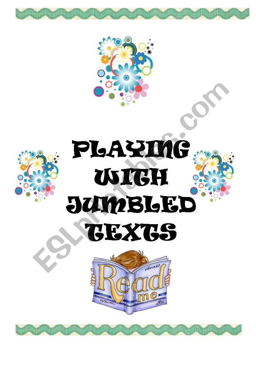 READING FUN - JUMBLED TEXTS worksheet