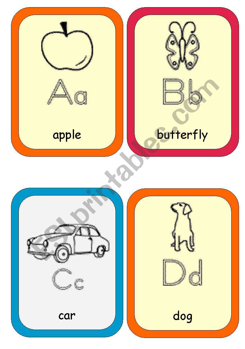 Alphabet 1(4) worksheet