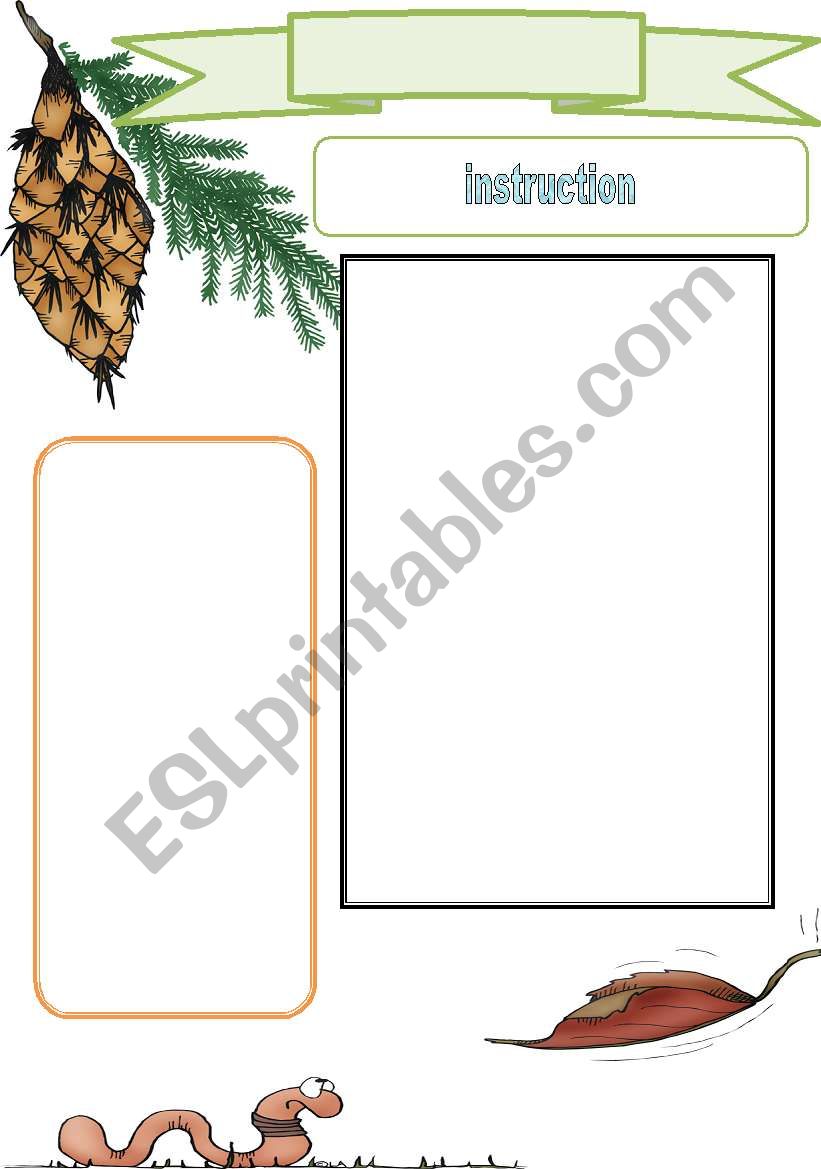 country style template worksheet