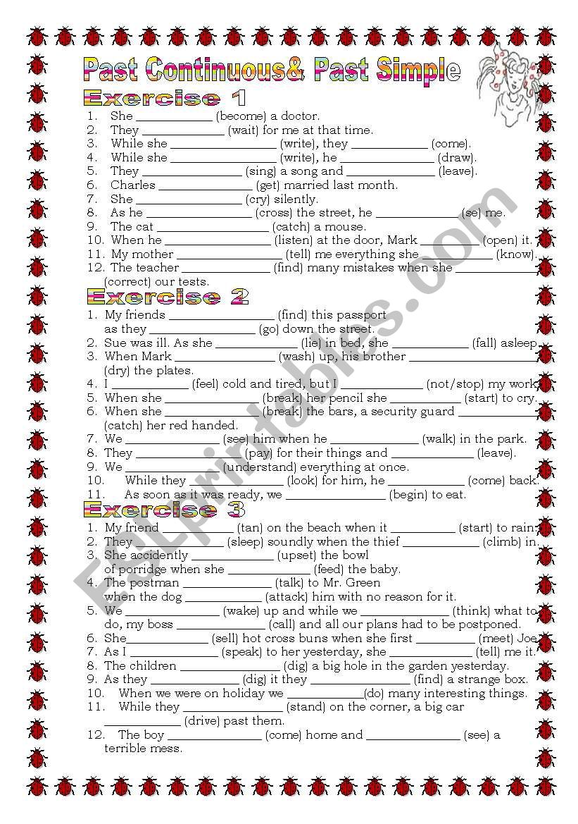 Grammar from A to Z Past Simple & Past Continuous (9-25) 