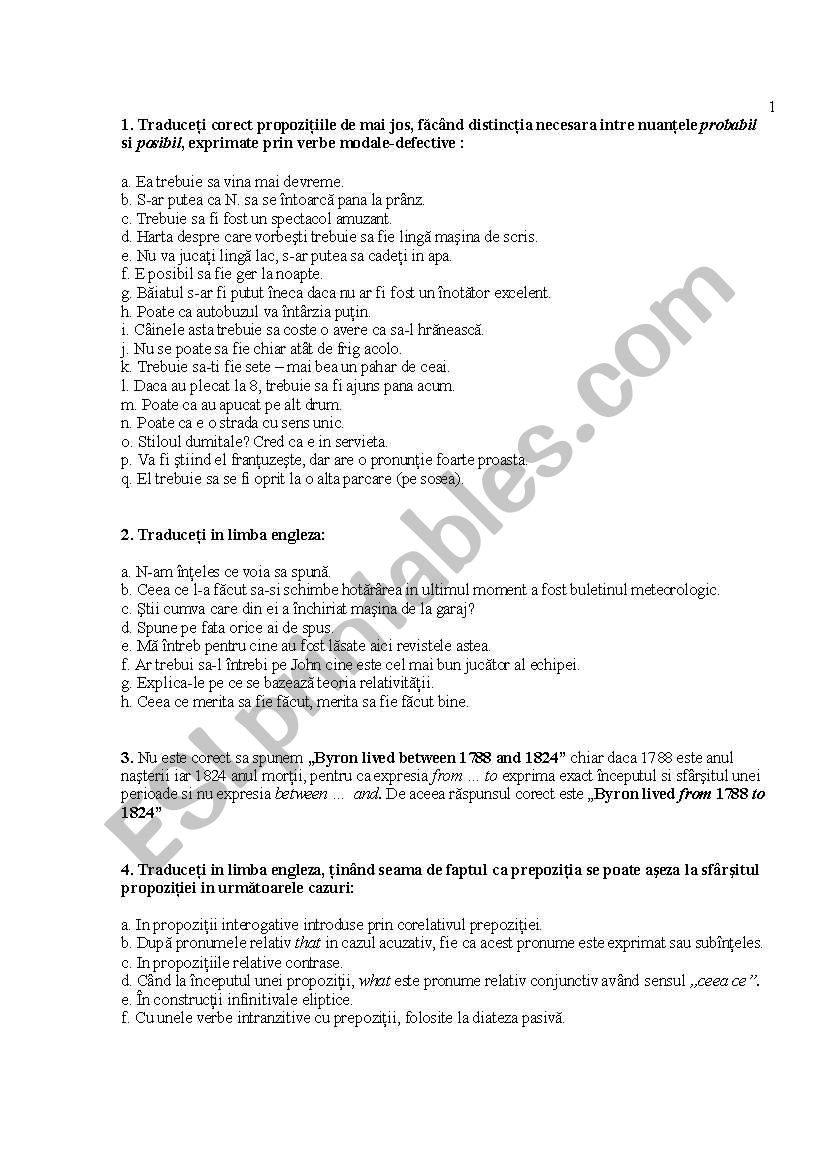 a very good worksheet on modals/passive voice/prepositions/subjunctive