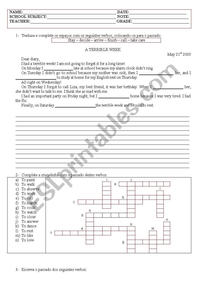 traduza os seguintes verbos em ingles​ 