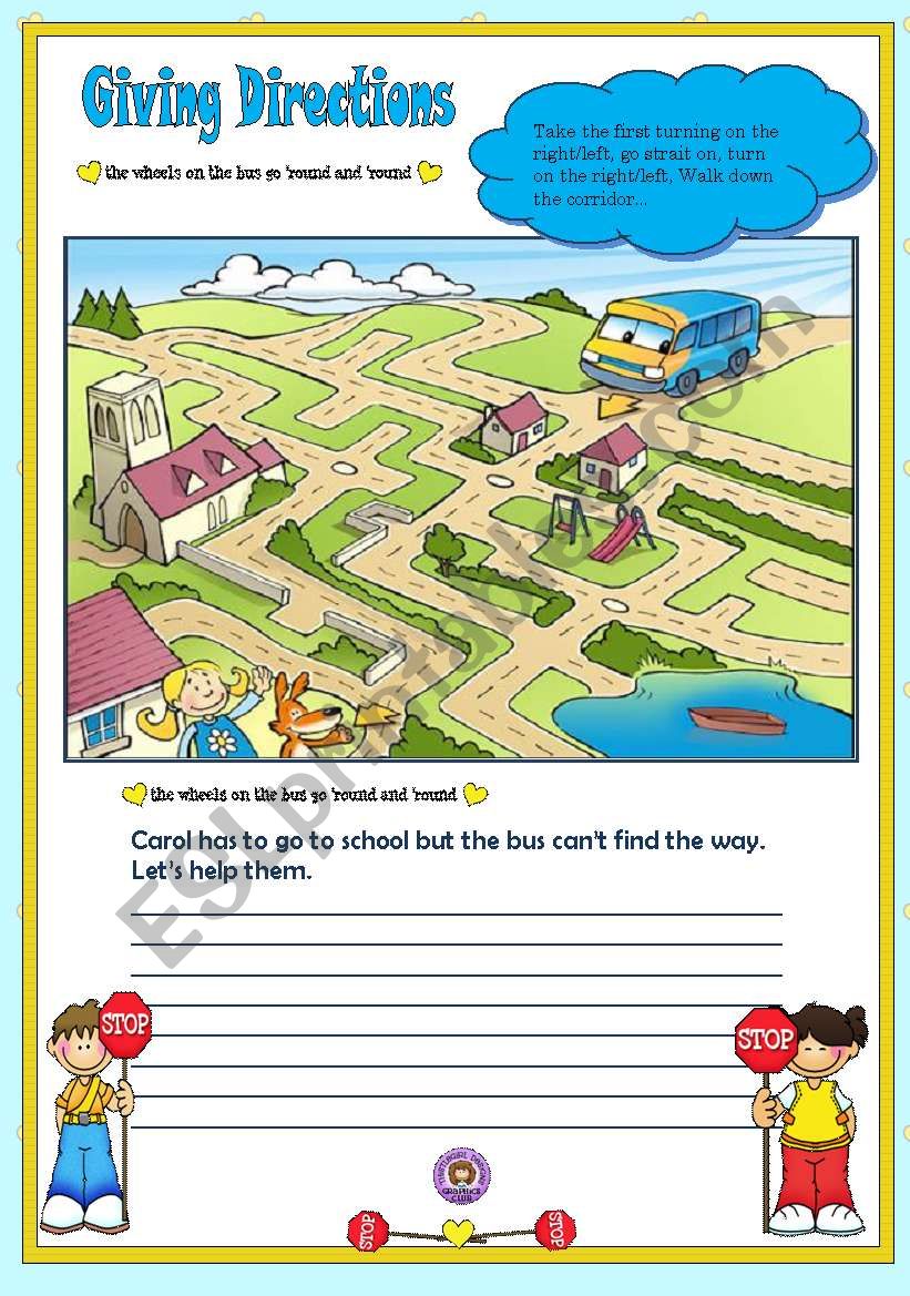 Directions  worksheet