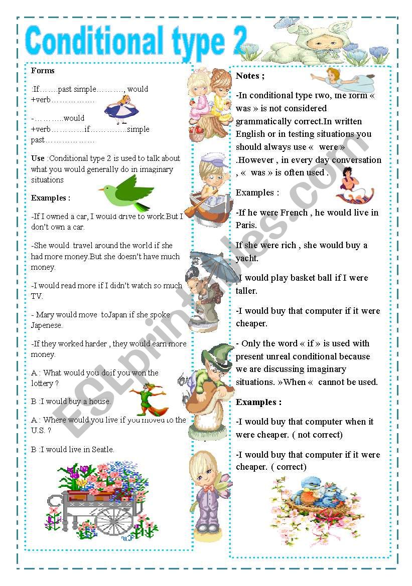 Conditional type 2 worksheet