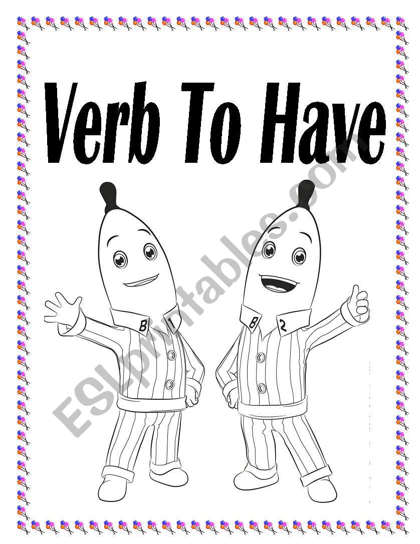 Verb to have worksheet
