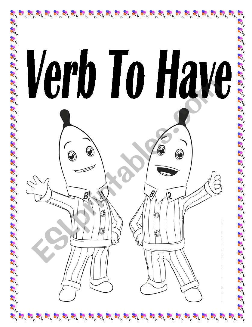 Verb to have worksheet