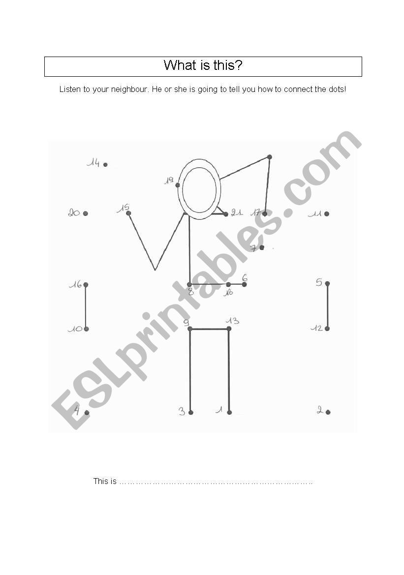 Practice numbers 1-20 (set A) worksheet