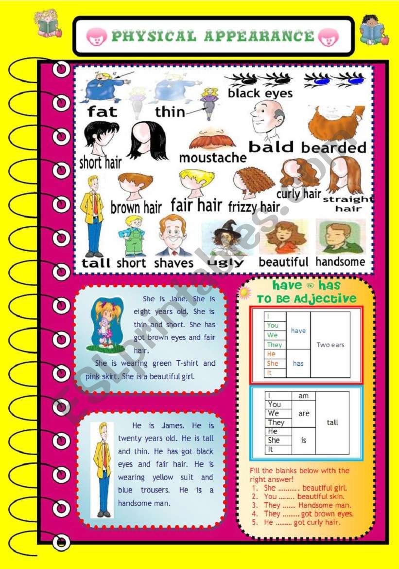 physical-appearance-have-has-to-be-adjective-reading-activity-esl-worksheet-by-asma-zahra