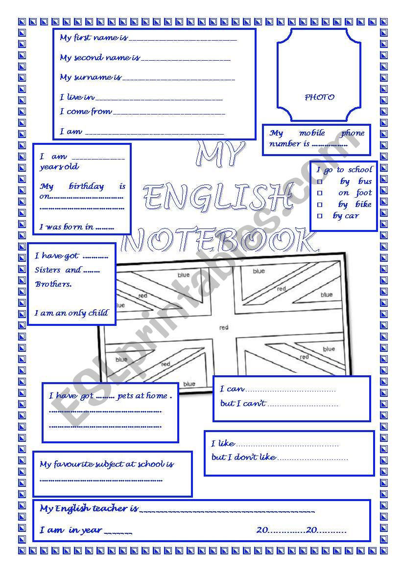 BOOK COVER and PERSONNEL DATA worksheet