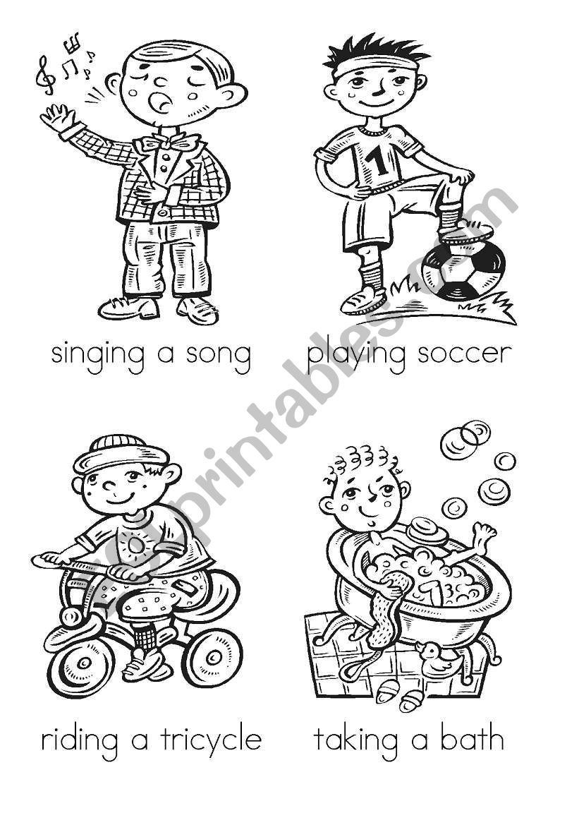 It�s a boy�s world flash cards (1-16 of 32) with backs, activities and instructions