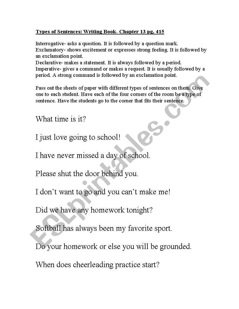 english-worksheets-classifying-sentences-activity