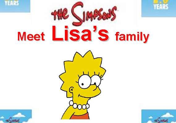 Family Flashcards The Simpsons