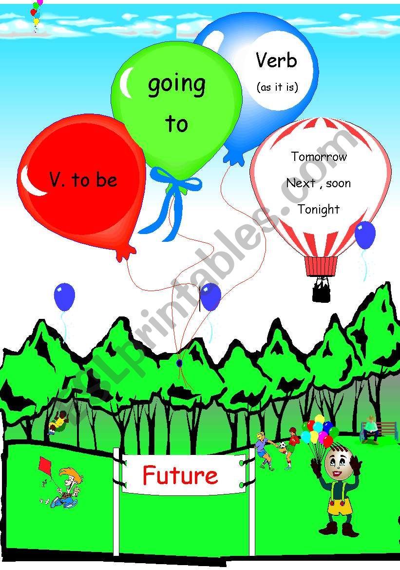 The Future tense (going to) worksheet