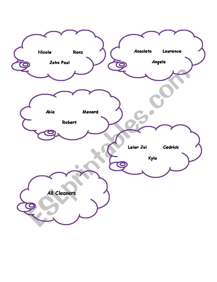 ... worksheet