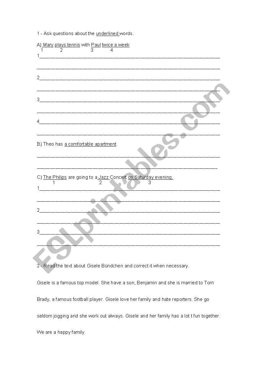 Simple present and position of adverbs of frequency