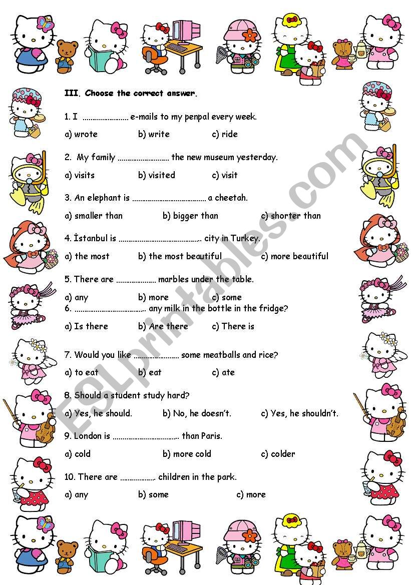 multiple-choice-grammar-questions-esl-worksheet-by-yasmin-en