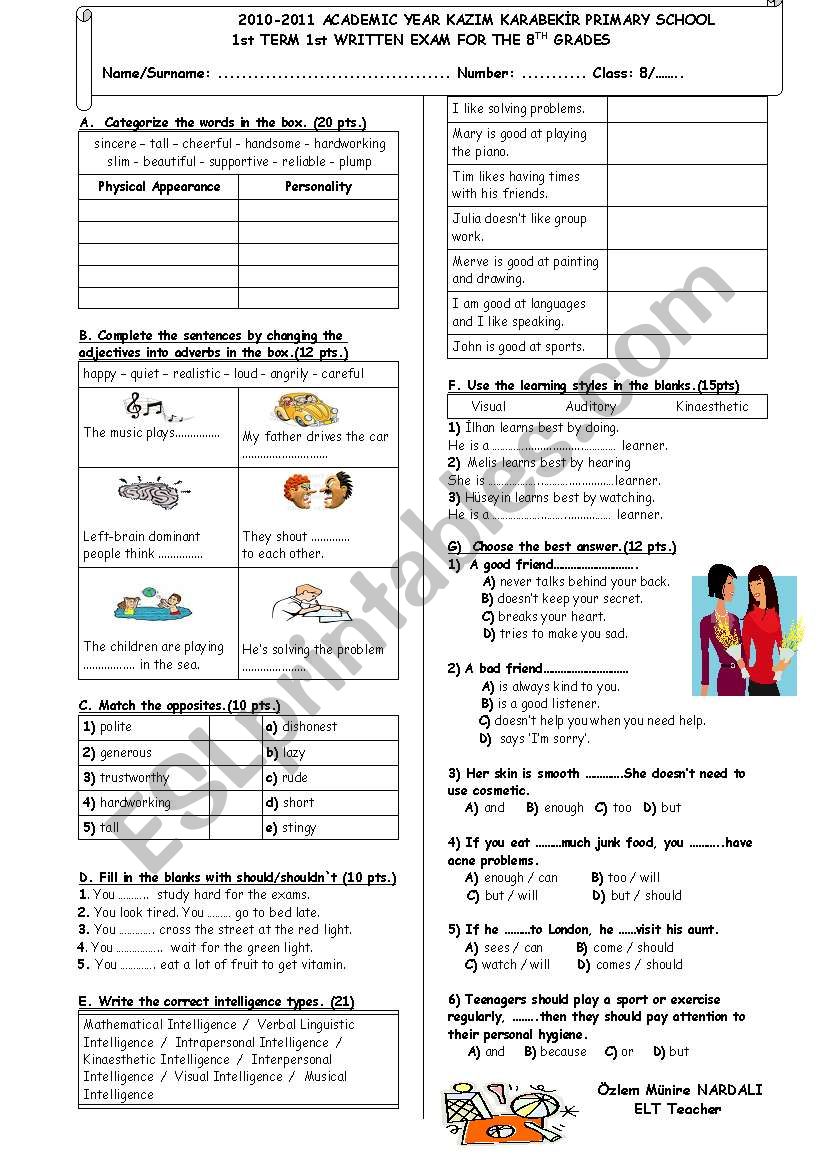 8.1.yaz worksheet
