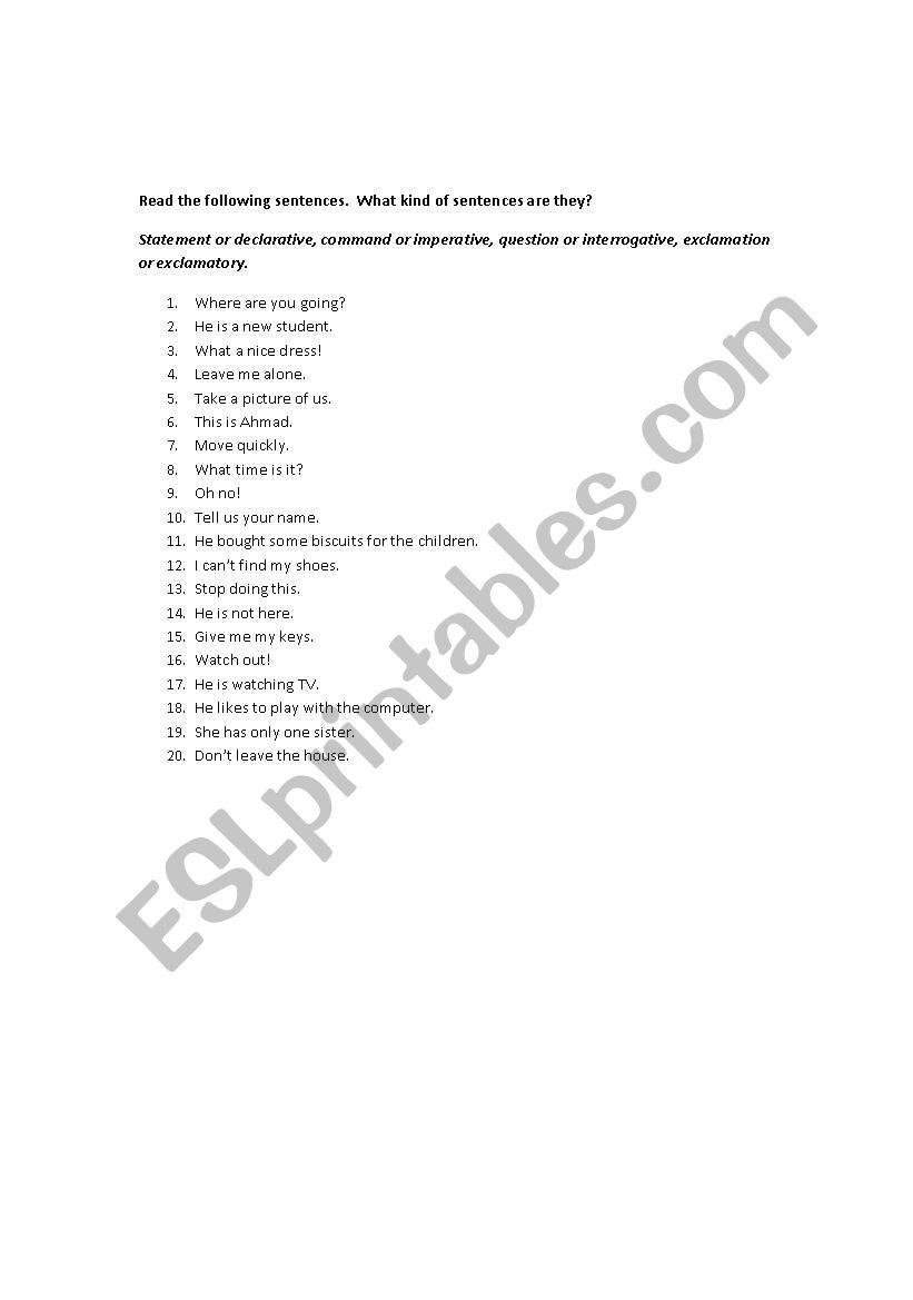 english-worksheets-kinds-of-sentences-statement-command-exclamation-question