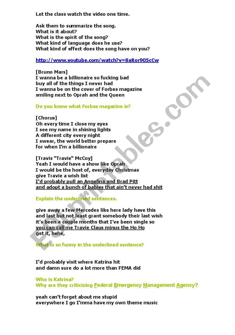 gap text worksheet