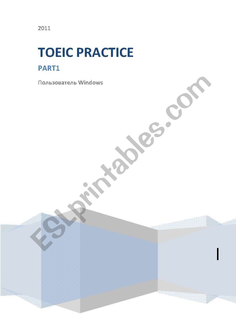 Exercises for TOEIC worksheet