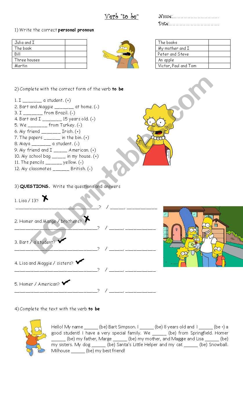 PRESENT SIMPLE!!! worksheet