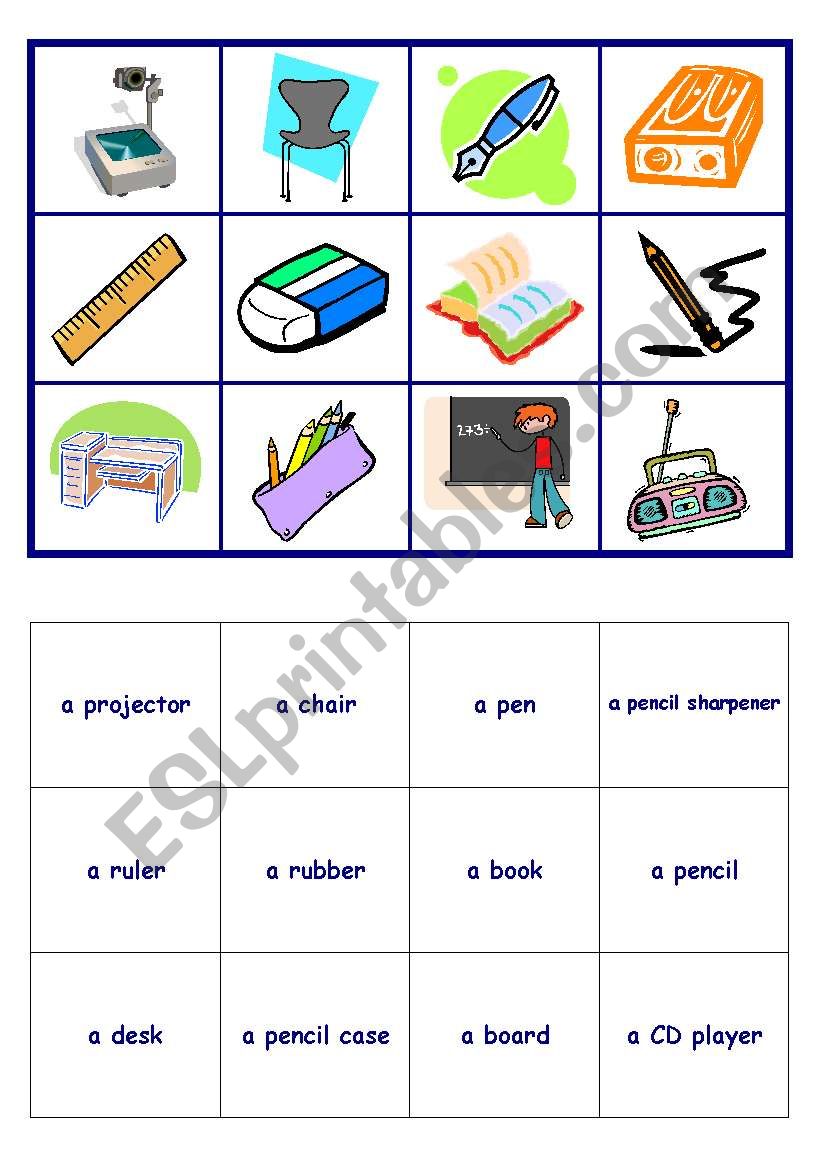 SCHOOLTHINGS - GAME worksheet