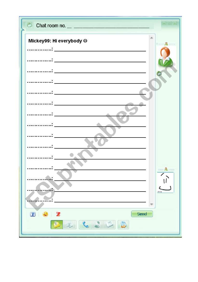 Chat language part 2 worksheet