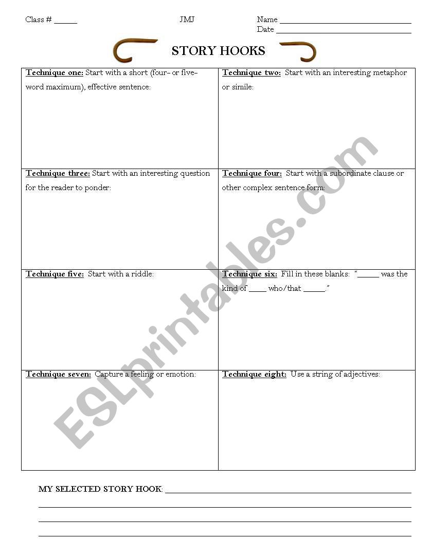 english-worksheets-story-hooks-worksheet