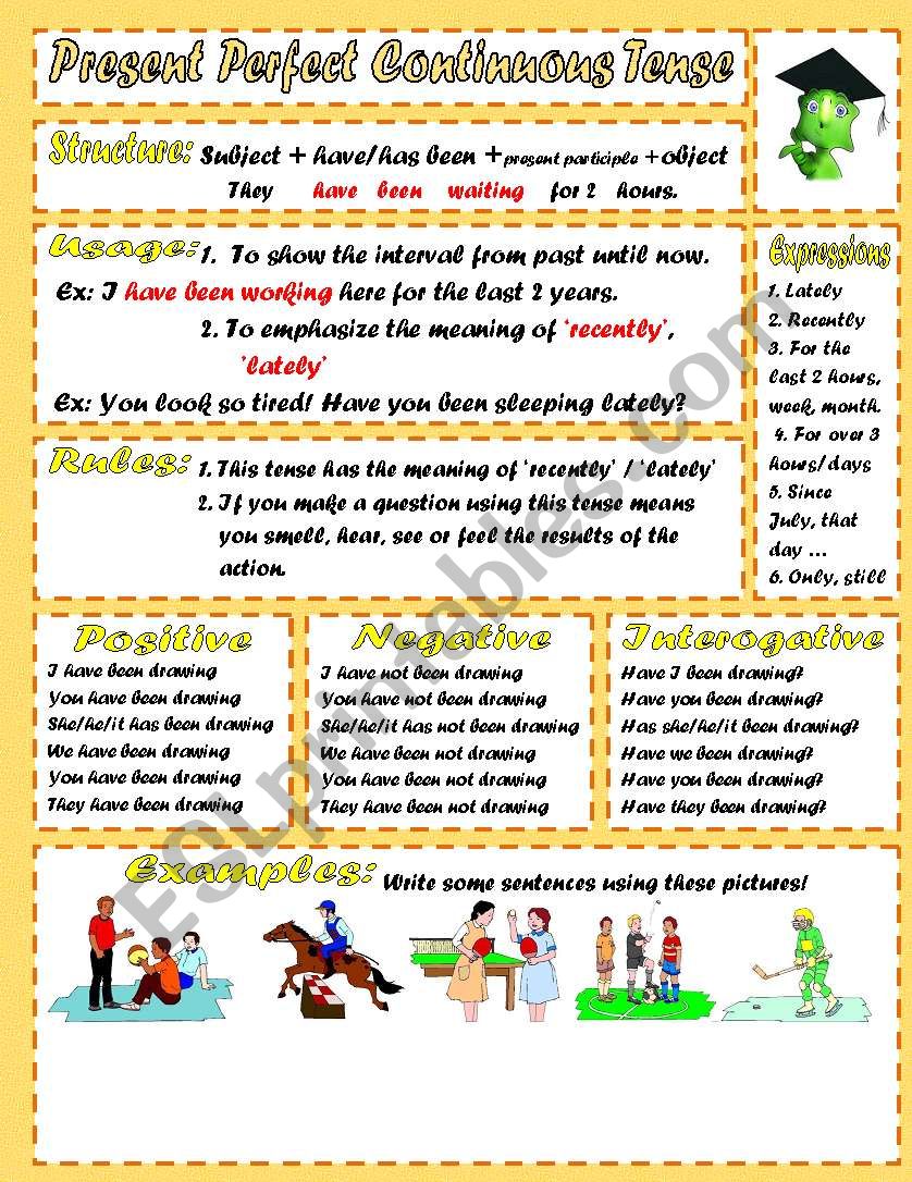 present-perfect-continuous-tense-esl-worksheet-by-rumeisa