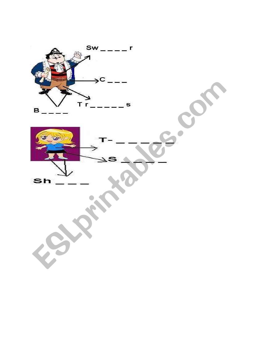 exam for 4. class worksheet
