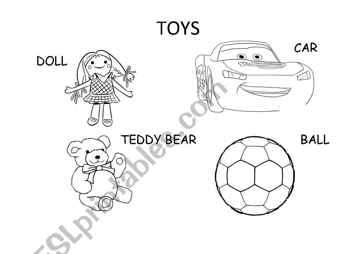 TOYS worksheet